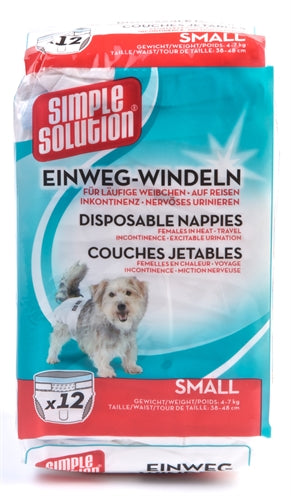 Simple Solution Einfache LÃ¶sung Einweg-Hundewindel