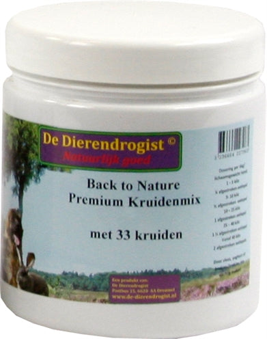 Dierendrogist Tierchemiker Back To Nature Premium-KrÃ¤utermischung Mit 33 KrÃ¤utern