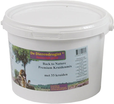Dierendrogist Tierchemiker Back To Nature Premium-KrÃ¤utermischung Mit 33 KrÃ¤utern