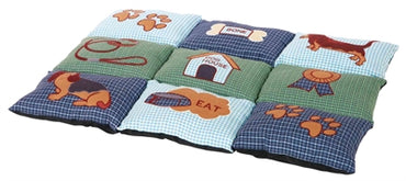 Trixie Hundekissen Patchwork Blau / GrÃ¼n