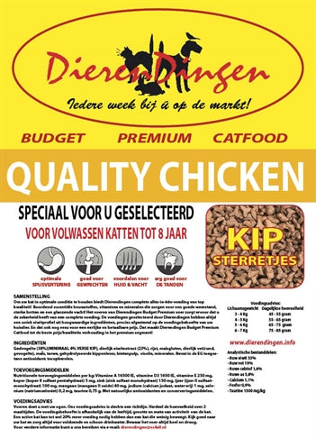 Markenlos Budget Premium-Katzenfutter QualitÃ¤t Huhn
