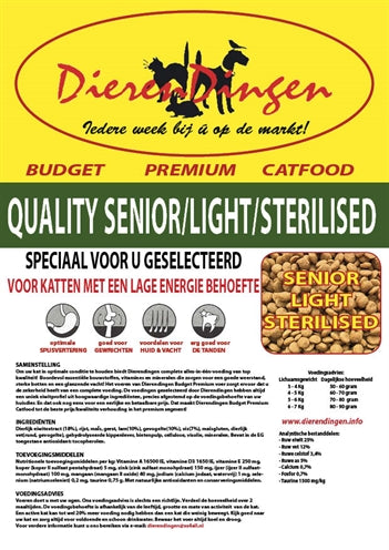 Markenlos Budget-Premium-Katzenfutter QualitÃ¤t Senior / Leicht / Sterilisiert