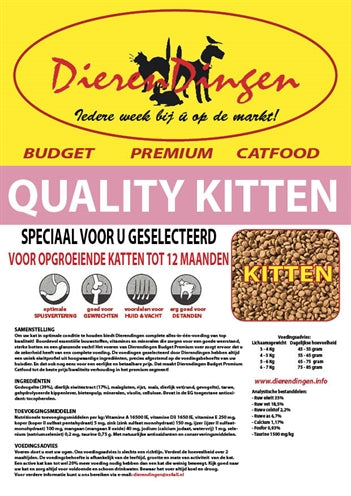 Markenlos Budget Premium-Katzenfutter QualitÃ¤t KÃ¤tzchen