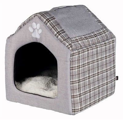 Trixie Relax Igloo HundehÃ¼tte Silas Grau/Creme
