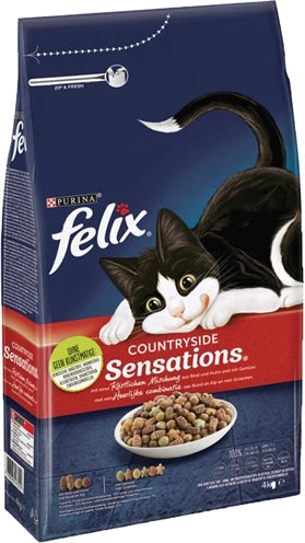 Felix Dry Countryside Sensations Rindfleisch / Huhn / GemÃ¼se