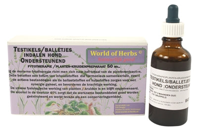World Of Herbs Welt Der KrÃ¤uter Phytotherapie Hoden/Kugeln Absteigender Hund