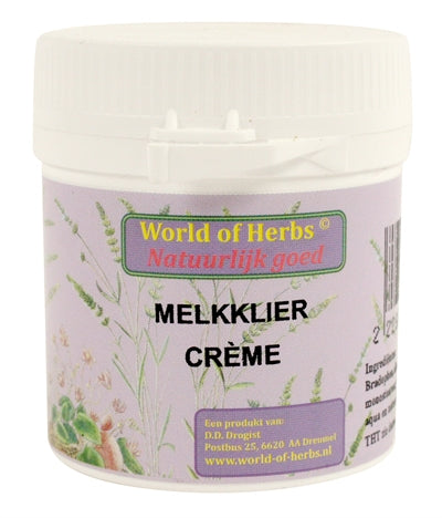 World Of Herbs Welt Der KrÃ¤uter Phytotherapie MilchdrÃ¼sencreme