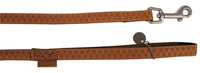 Macleather Makroleder Lauflinie Braun