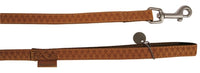 Macleather Makroleder Lauflinie Braun