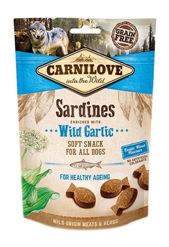 Carnilove Weiche Snack-Sardinen / BÃ¤rlauch