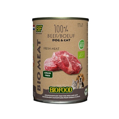 Bf Petfood Bio-Rindfleisch-MenÃ¼dose FÃ¼r Hunde
