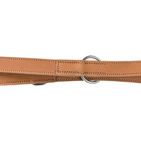 Trixie Hundeleine Rustikal Heartbeat Verstellbar Fett Leder Braun