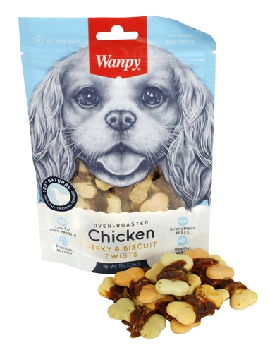 Wanpy Imwanpy GerÃ¶stetes HÃ¼hnerfleisch / Biskuit-Twists