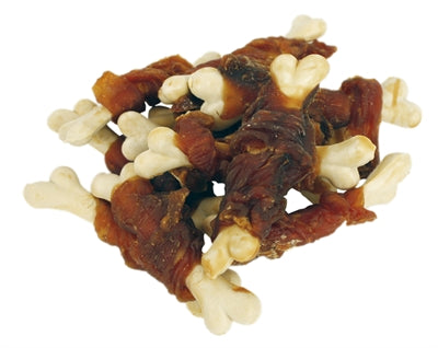 Wanpy OfengerÃ¶stetes HÃ¼hnerfleisch / Kalzium-Knochen-Twistswanpy Jerky