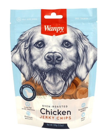 Wanpy OfengerÃ¶stete HÃ¼hnerfleisch-Chipswanpy Jerky