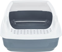 Trixie Katzentoilette Delio Lila/Weiss