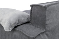 Trixie Hund Korb Sofa Liano Rechteck Grau