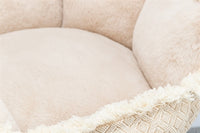 Trixie Hund Korb Boho Eckig Beige