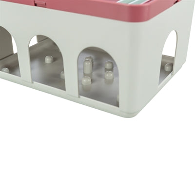 Trixie Katze AktivitÃ¤t Stab Box Weiss / Bordeaux