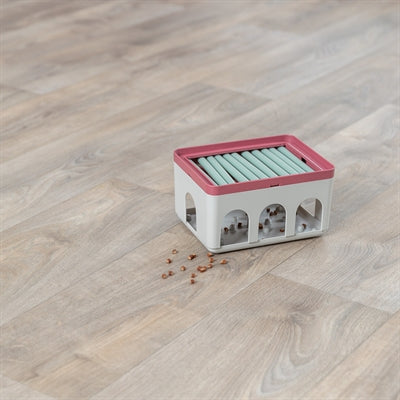 Trixie Katze AktivitÃ¤t Stab Box Weiss / Bordeaux