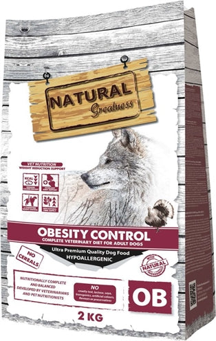 Natural Greatness VeterinÃ¤rdiÃ¤t Hund Fettleibigkeit Kontrolle Erwachsene