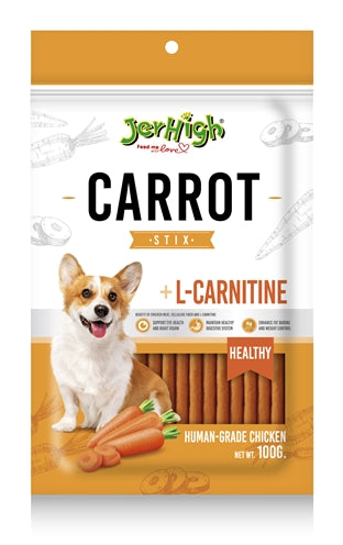 Jerhigh Karottensticks Mit HÃ¼hnerfleisch Und L-Carnitin