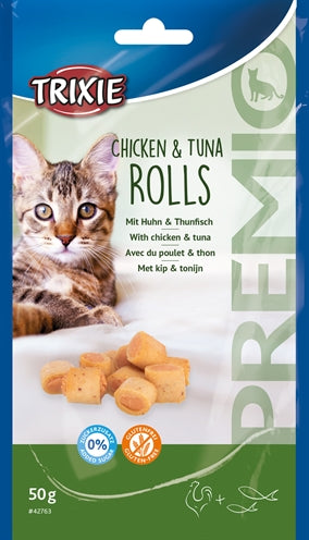 Trixie Premio HÃ¼hner- Und ThunfischbrÃ¶tchen FÃ¼r Katzentrixie Glutenfrei