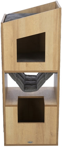 Trixie Citystyle Katzenturm Braun/Grau