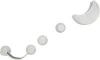 Trixie Cat Kletterset FÃ¼r Wand 4 Kletterstellen Weiss/Grau