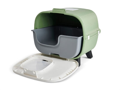 Savic Katzentoilette Mira Botanisch GrÃ¼n