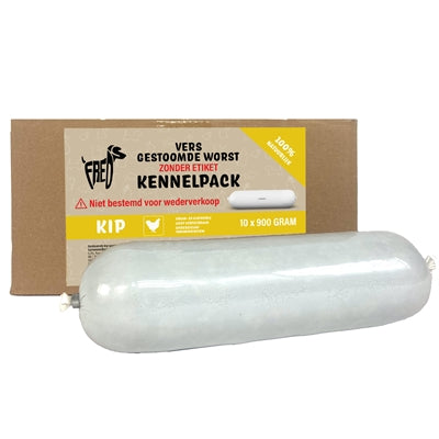 Freds GedÃ¤mpfte Frischfleischwurst Kennelpack Huhn Weizen- Und Glutenfrei
