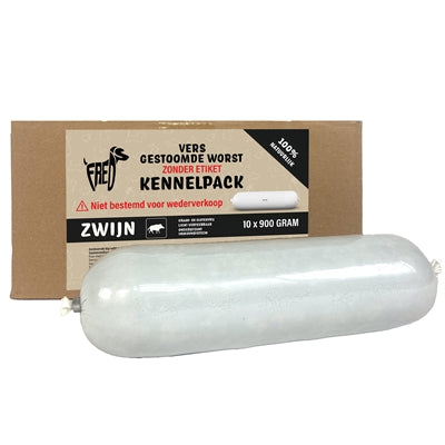 Freds GedÃ¤mpfte Frischfleischwurst Kennelpack Wildschwein Getreide- Und Glutenfrei