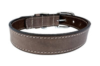 Sazzz Hundehalsband Nomad Vintage Leder Braun