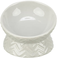 Trixie ErhÃ¶hter Futternapf / Wassernapf Keramik Hell Taupe
