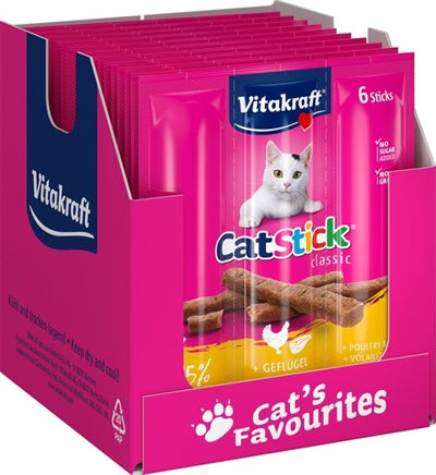 Vitakraft Cat-Stick Mini GeflÃ¼gel Mit Leber