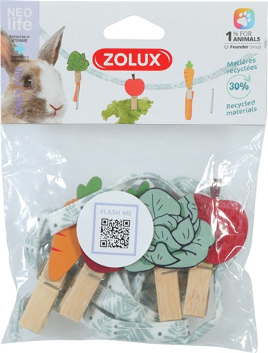 Zolux Neolife Snack-Girlande Kaninchen GrÃ¼n