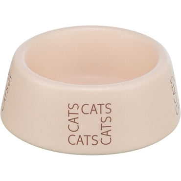 Trixie Futter-/Trinkschale Katze Keramik Rosa