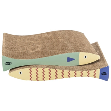 Trixie Kratzmatte Fisch Mit Katzenminze MintgrÃ¼n / Creme