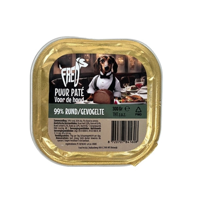 Freds Eimer Hund Rindfleisch/GeflÃ¼gel Pur