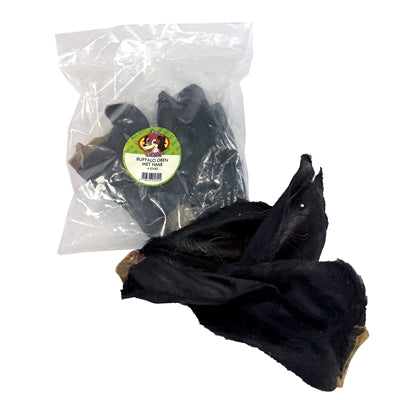 Petsnack BÃ¼ffelohren Mit Haaren