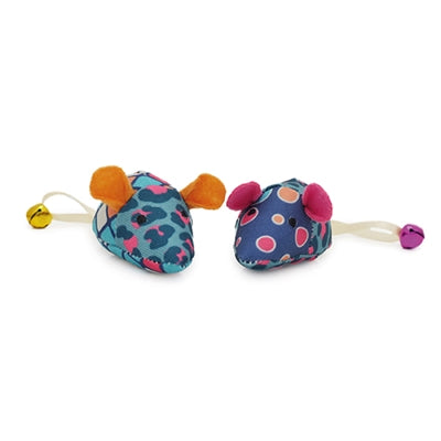 Rosewood Jolly Moggy Patchwork MÃ¤use Duo