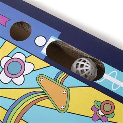 Rosewood Rubbelbrett Und SpielflÃ¤che Flipper Blau