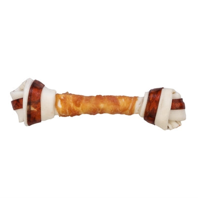Petstyle Living Geknotet Knochen Mehrfarbig Mit Huhn
