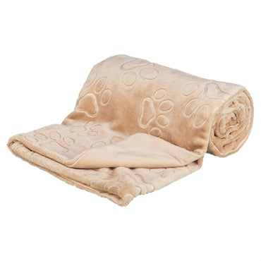 Trixie Hundedecke Barry Soft PlÃ¼sch Beige