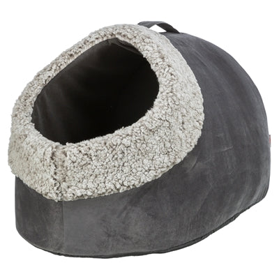 Trixie Cat Basket Iglo Calida WÃ¤rme Reflektierend Grau-Weiss/Schwarz