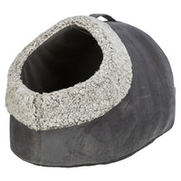 Trixie Cat Basket Iglo Calida WÃ¤rme Reflektierend Grau-Weiss/Schwarz