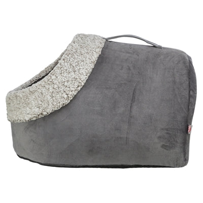 Trixie Cat Basket Iglo Calida WÃ¤rme Reflektierend Grau-Weiss/Schwarz