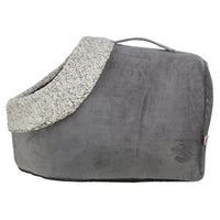 Trixie Cat Basket Iglo Calida WÃ¤rme Reflektierend Grau-Weiss/Schwarz