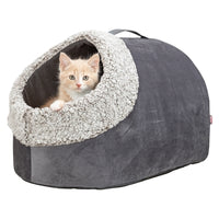 Trixie Cat Basket Iglo Calida WÃ¤rme Reflektierend Grau-Weiss/Schwarz