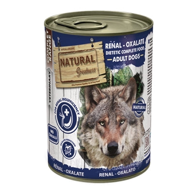 Natural Greatness TierÃ¤rztliche ErnÃ¤hrung Hund Nierenoxalat Erwachsene